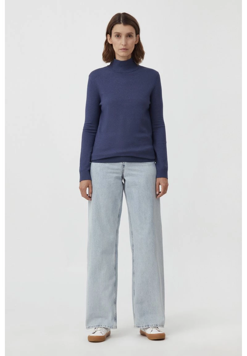 Finn Flare Damen Strickpullover - Dark Blue 4 Finn Flare Damen Strickpullover - Dark Blue – Bild 2