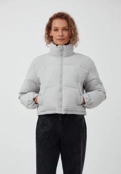 Finn Flare Damen Winterjacke - Light Grey