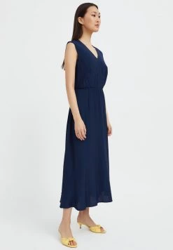 Finn Flare Damen Maxikleid - Dark Blue 12 Finn Flare Damen Maxikleid - Dark Blue -Finn Flare Verkaufsladen 2ff95f9974c0427387abfd6cdc3f3bb6