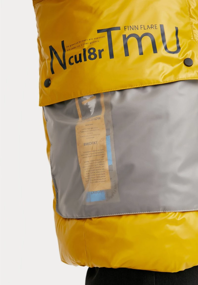 Finn Flare Damen Wintermantel - Yellow 10 Finn Flare Damen Wintermantel - Yellow – Bild 8