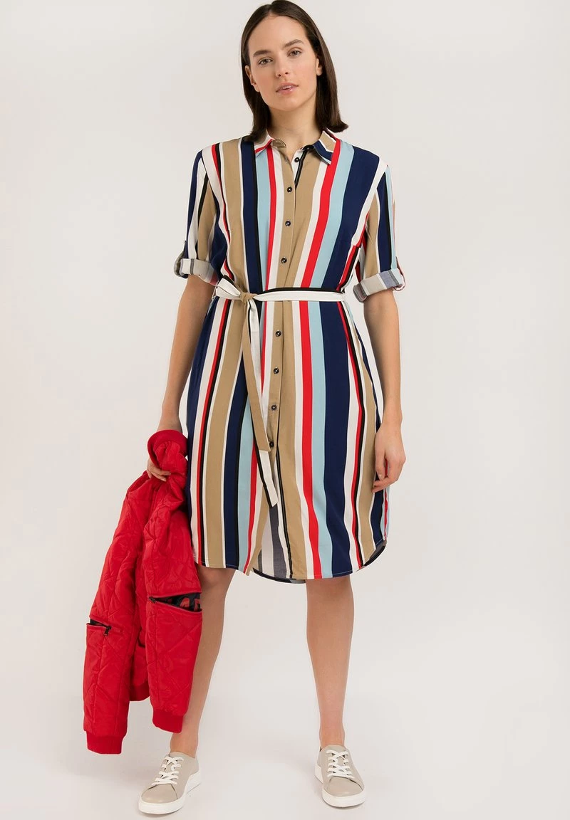 Finn Flare Damen Blusenkleid - Cosmic Blue 4 Finn Flare Damen Blusenkleid - Cosmic Blue – Bild 2