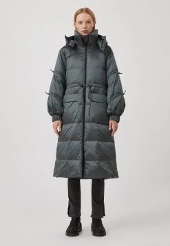 Finn Flare Damen Wintermantel - Dark Green