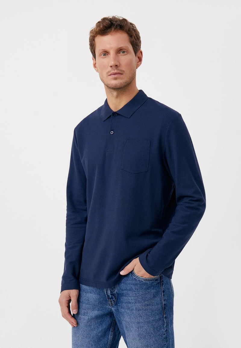 Finn Flare Herren Poloshirt - Blue 6 Finn Flare Herren Poloshirt - Blue – Bild 4