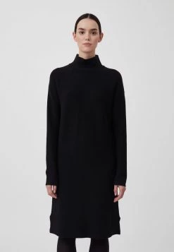 Finn Flare Damen STRICKKLEID - Strickkleid - Black