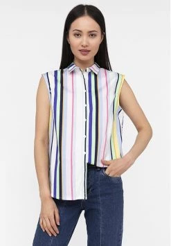 Finn Flare Damen Hemdbluse - White