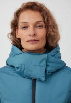 Finn Flare Damen Wintermantel - Dark Turquois -Finn Flare Verkaufsladen 3258841cffed468da95974f11b28811c