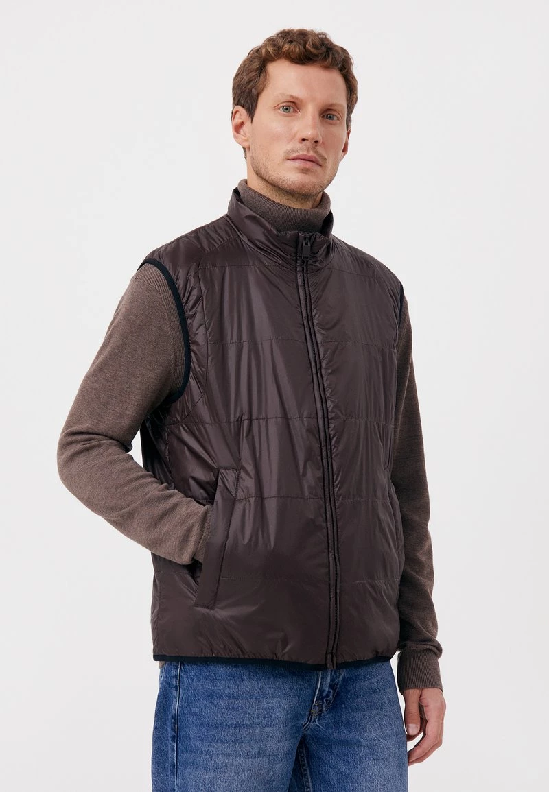 Finn Flare Herren Weste - Dark Brown 8 Finn Flare Herren Weste - Dark Brown – Bild 6