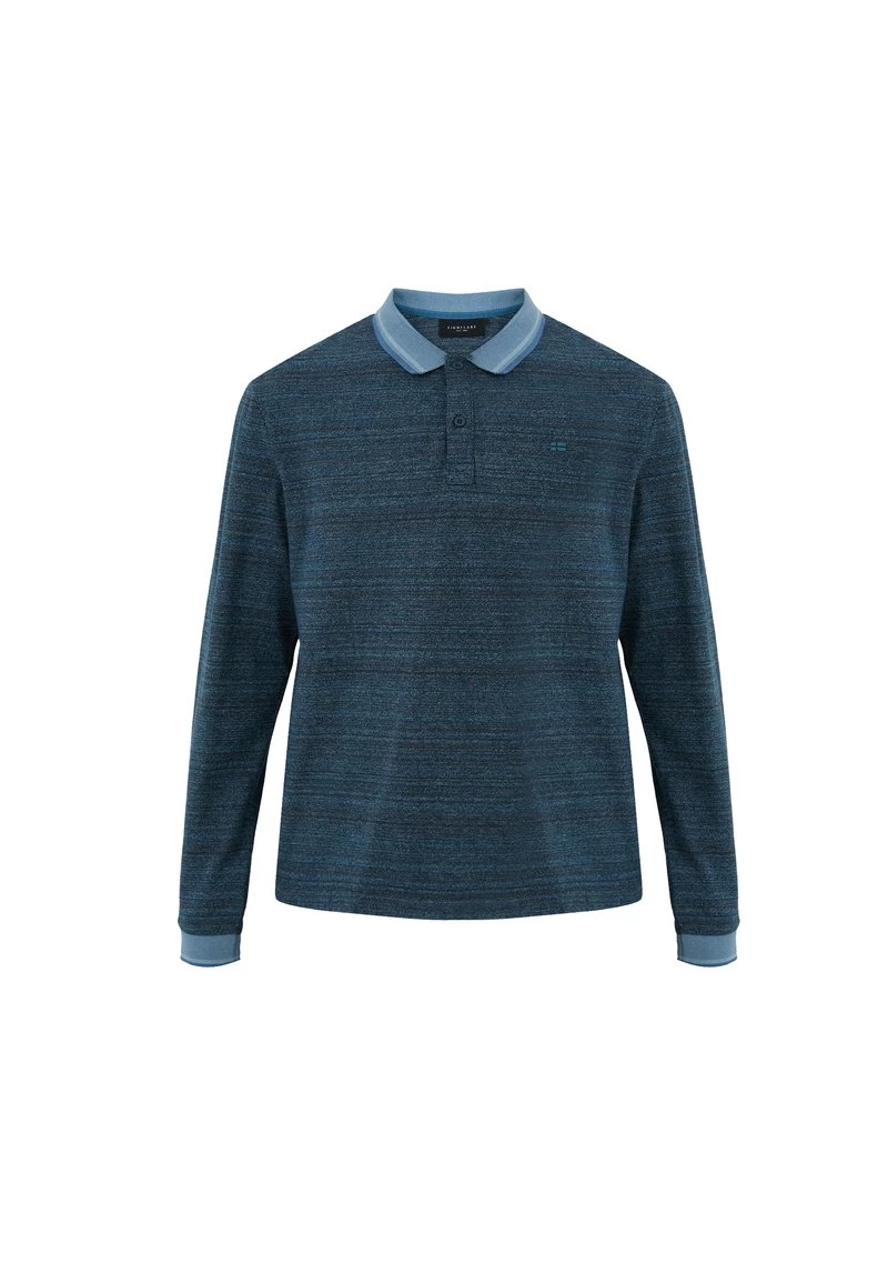 Finn Flare Herren Poloshirt - Blue 9 Finn Flare Herren Poloshirt - Blue – Bild 7