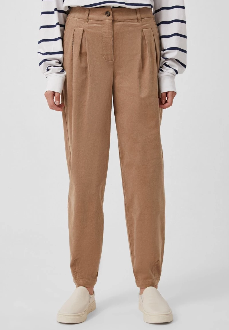 Finn Flare Damen Stoffhose - Dark Beige 4 Finn Flare Damen Stoffhose - Dark Beige – Bild 2