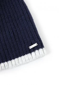 Finn Flare Mütze - Dark Blue | Herren -Finn Flare Verkaufsladen 336b6881026648978c35566a1920e222