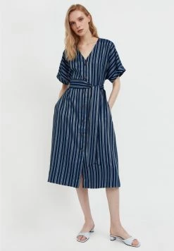 Finn Flare Damen Blusenkleid - Dark Blue 11 Finn Flare Damen Blusenkleid - Dark Blue -Finn Flare Verkaufsladen 336c5ec520f54519a9be9cb15ab7dbac