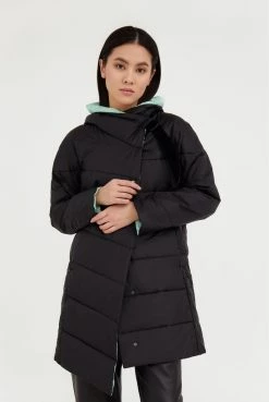 Finn Flare Damen Wintermantel - Black