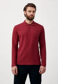 Finn Flare Poloshirt - Dark Red | Herren