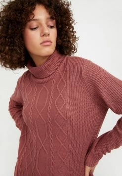 Finn Flare Damen Strickpullover - Dark Pink 11 Finn Flare Damen Strickpullover - Dark Pink -Finn Flare Verkaufsladen 3422c06d5eb5401bbb069d4ccd085e28