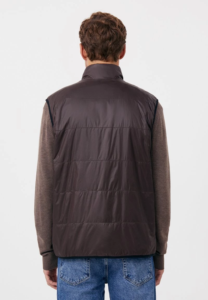 Finn Flare Herren Weste - Dark Brown 5 Finn Flare Herren Weste - Dark Brown – Bild 3