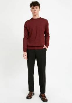 Finn Flare Herren Sweatshirt - Dark Red -Finn Flare Verkaufsladen 35094dbece47417ca777032c2d6fcb81