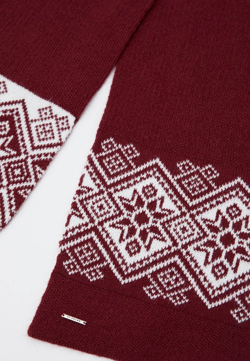 Finn Flare Herren Schal - Dark Red 5 Finn Flare Herren Schal - Dark Red – Bild 3