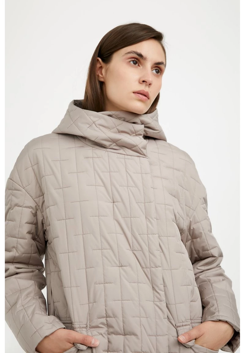 Finn Flare Damen Wintermantel - Light Brown 7 Finn Flare Damen Wintermantel - Light Brown – Bild 5