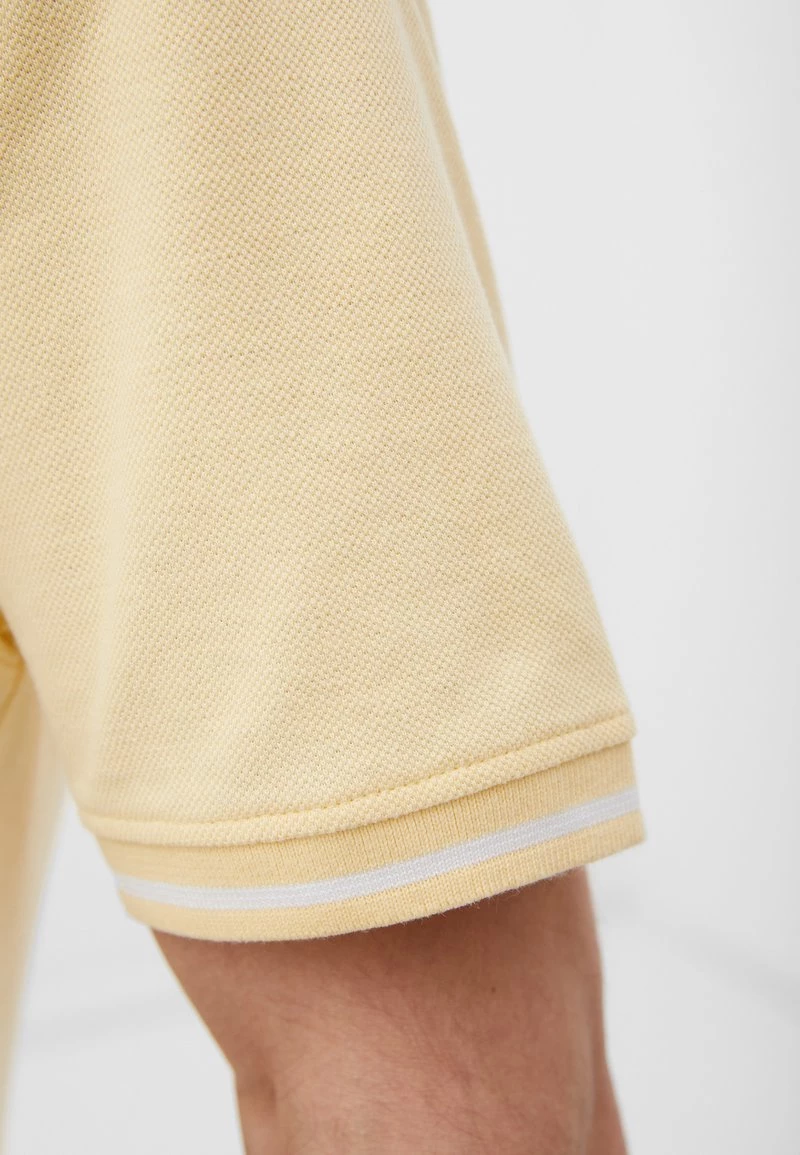 Finn Flare Herren Poloshirt - Yellow 4 Finn Flare Herren Poloshirt - Yellow – Bild 2