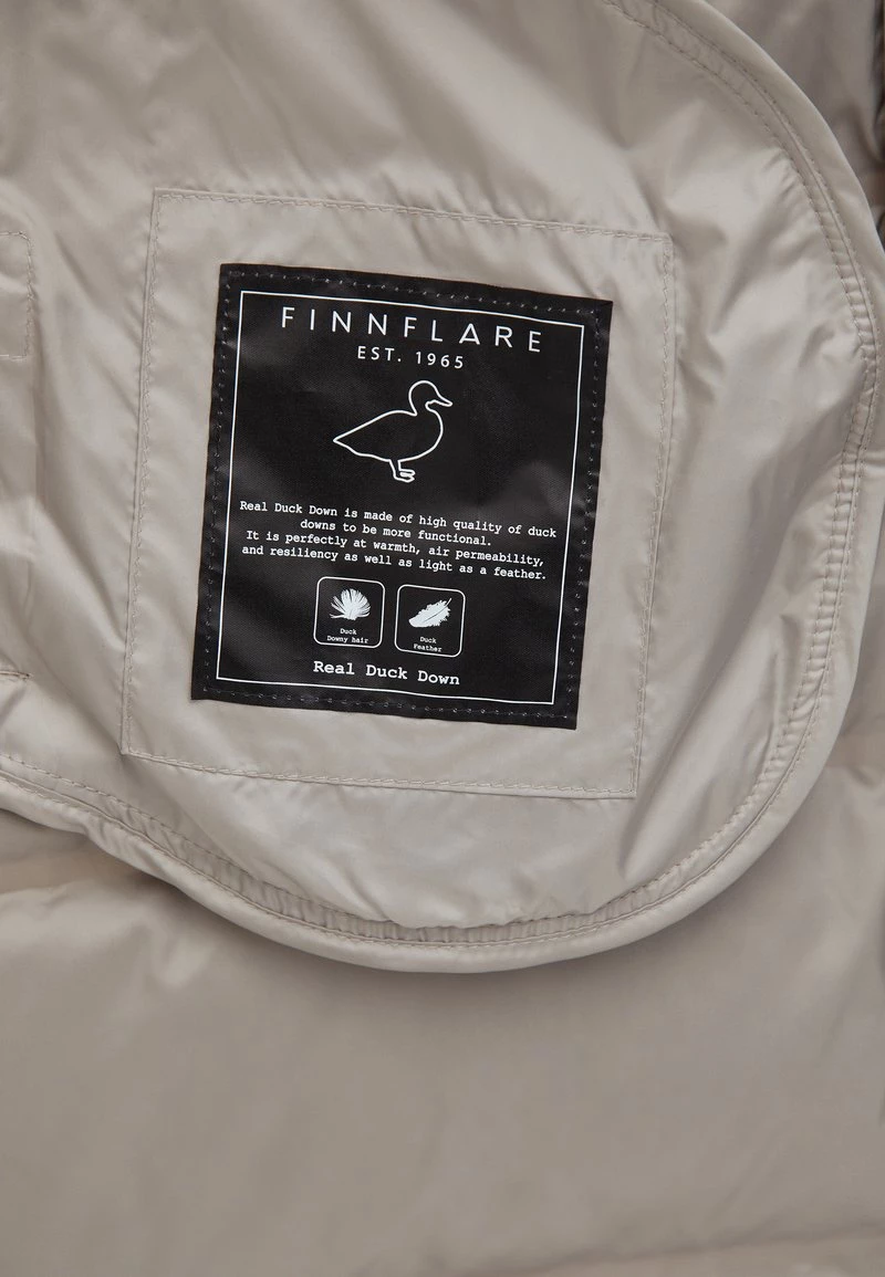 Finn Flare Daunenmantel - Light Brown | Damen 9 Finn Flare Daunenmantel - Light Brown | Damen – Bild 7