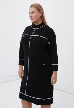 Finn Flare Damen Strickkleid - Black 12 Finn Flare Damen Strickkleid - Black -Finn Flare Verkaufsladen 362cf6b6fca44e3587f43eceb113d7b4