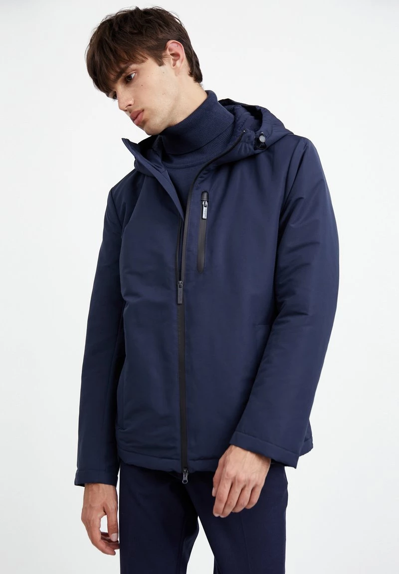 Finn Flare Herren Winterjacke - Dark Blue 3 Finn Flare Herren Winterjacke - Dark Blue