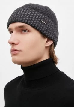 Finn Flare Herren Mütze - Dark Grey