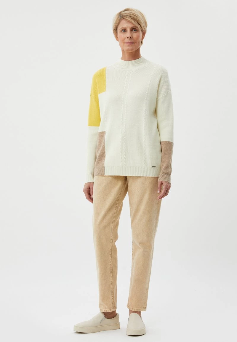 Finn Flare Strickpullover - White | Damen 4 Finn Flare Strickpullover - White | Damen – Bild 2