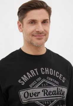 Finn Flare Herren T-Shirt Print - Black 13 Finn Flare Herren T-Shirt Print - Black -Finn Flare Verkaufsladen 36956fc41ebb45e0b7ef7f397172916f