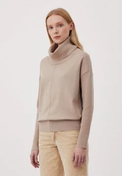 Damen FINN FLARE - Strickpullover - Beige -Finn Flare Verkaufsladen 370b678a0ec44f74b545186596a44f4d