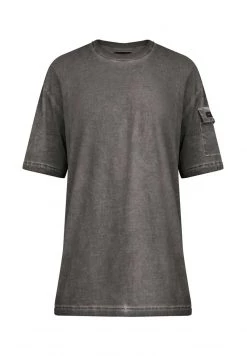 Finn Flare T-Shirt Print - Dark Grey | Herren -Finn Flare Verkaufsladen 37345e1d705c4489b73fb8fdb3b673df