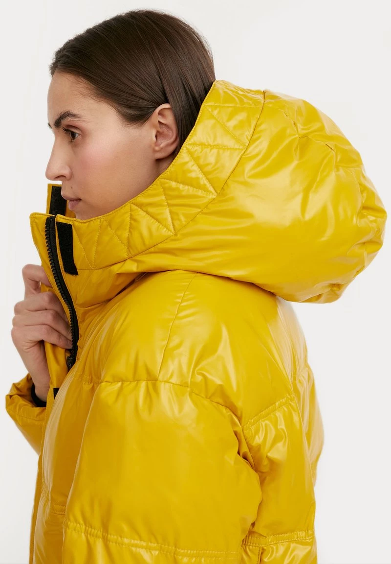 Finn Flare Damen Wintermantel - Yellow 6 Finn Flare Damen Wintermantel - Yellow – Bild 4