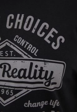 Finn Flare Herren T-Shirt Print - Black 15 Finn Flare Herren T-Shirt Print - Black -Finn Flare Verkaufsladen 376f7e30a40242ce87443b880025c8ef