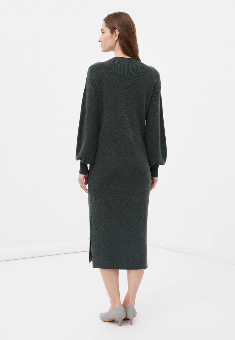 Finn Flare Damen Maxikleid - Dark Green 5 Finn Flare Damen Maxikleid - Dark Green – Bild 3