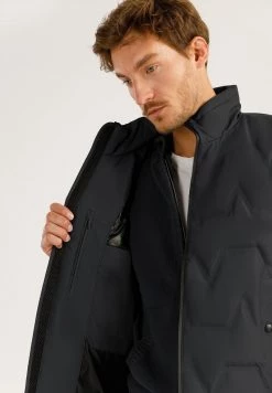 Finn Flare Herren Winterjacke - Black -Finn Flare Verkaufsladen 37b9b65f3f094e4c9b2171778068d71d