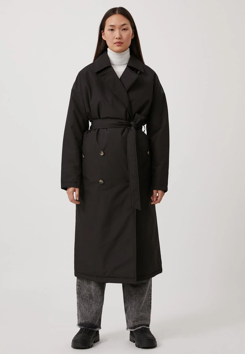 Finn Flare Damen Trenchcoat - Black 4 Finn Flare Damen Trenchcoat - Black – Bild 2