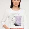 Finn Flare MIT FRONT-PRINT - Langarmshirt - White | Damen 2 Finn Flare MIT FRONT-PRINT - Langarmshirt - White | Damen -Finn Flare Verkaufsladen 388b9e87784341abbf7d088d30031c8d