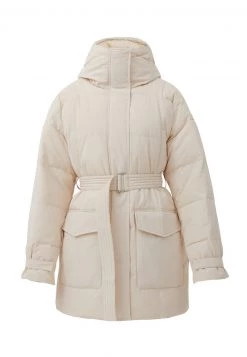 Finn Flare Damen Winterjacke - Beige -Finn Flare Verkaufsladen 389024fba979440a9448d41cc1adafd7