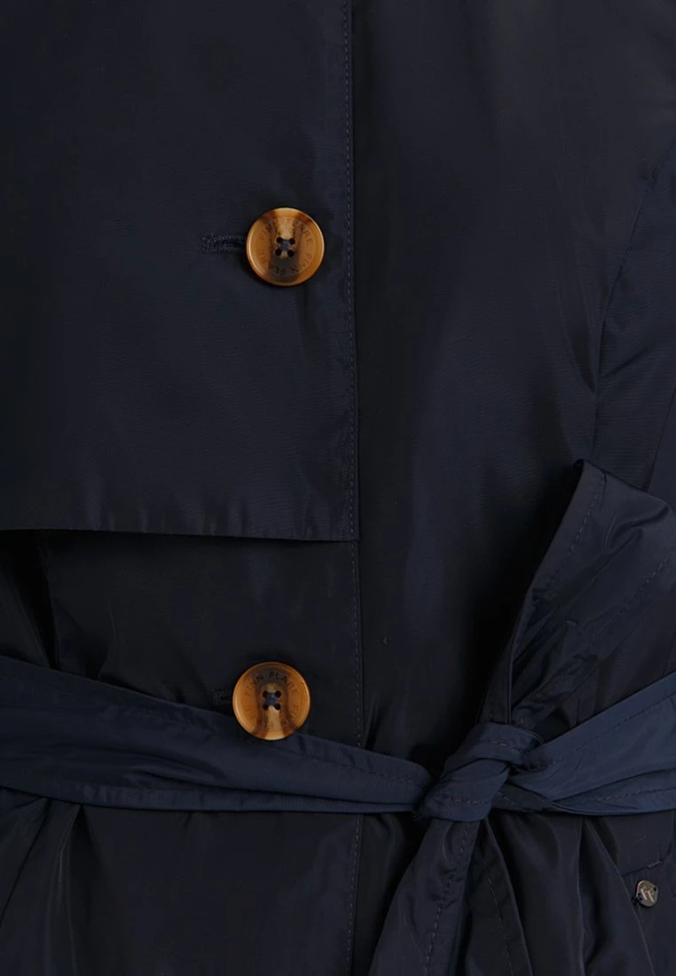 Finn Flare MIT BINDEGÜRTEL - Trenchcoat - Dark Blue | Damen 7 Finn Flare MIT BINDEGÜRTEL - Trenchcoat - Dark Blue | Damen – Bild 5