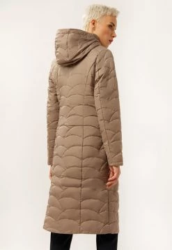 Finn Flare Damen Wintermantel - Light Brown -Finn Flare Verkaufsladen 38db895e53a3452e83ec704ee39aac12