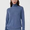 Finn Flare Damen Strickpullover - Light Blue 1 Finn Flare Damen Strickpullover - Light Blue -Finn Flare Verkaufsladen 38db8cb89329499e96c3a3c2dd2cd573
