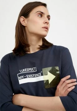 Finn Flare Damen Langarmshirt - Dark Blue 13 Finn Flare Damen Langarmshirt - Dark Blue -Finn Flare Verkaufsladen 38fa63171d19483ead35ce6e92df8e3c