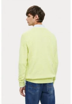 Finn Flare Herren Strickpullover - Yellow -Finn Flare Verkaufsladen 399080b80b3d4019854c2f7b19e9c2fa