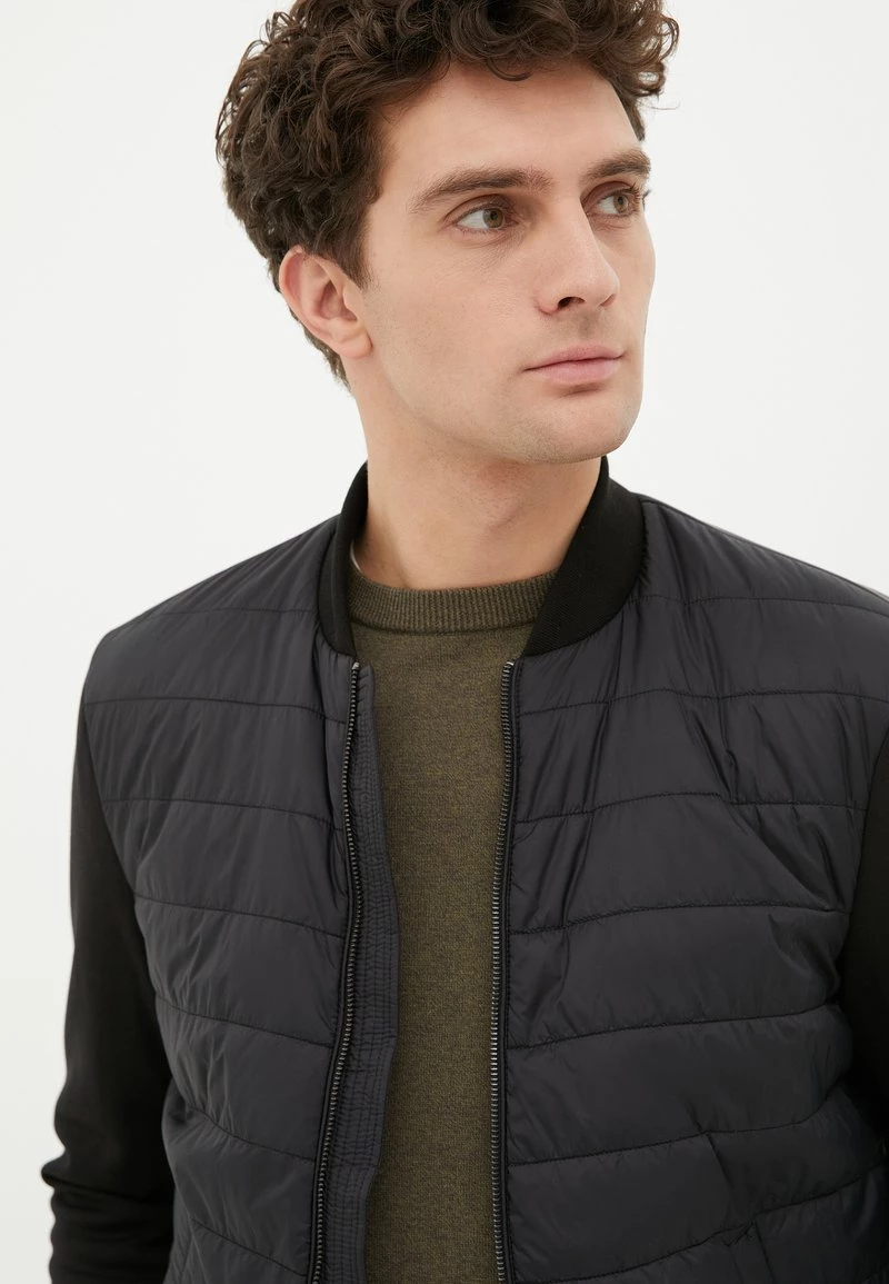 Finn Flare Übergangsjacke - Black | Herren 7 Finn Flare Übergangsjacke - Black | Herren – Bild 5