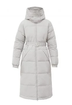 Finn Flare Damen Daunenmantel - Light Grey -Finn Flare Verkaufsladen 3a062cfd5a4a4c81aaf21c611f461bdf