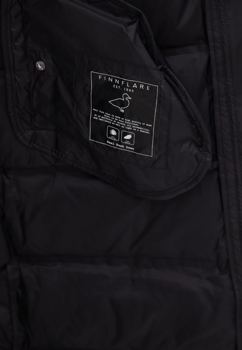 Finn Flare Damen Daunenmantel - Black 9 Finn Flare Damen Daunenmantel - Black – Bild 7