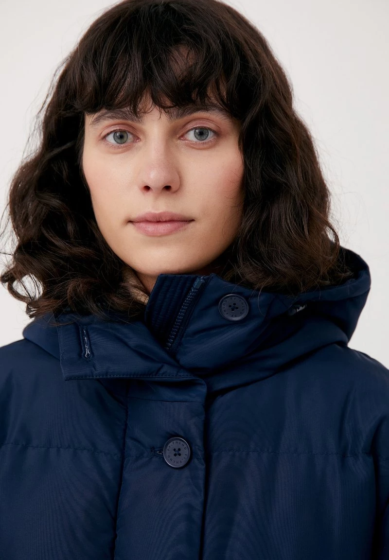 Finn Flare Damen Wintermantel - Dark Blue 7 Finn Flare Damen Wintermantel - Dark Blue – Bild 5