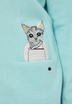 Finn Flare Damen Strickjacke - Turquoise 15 Finn Flare Damen Strickjacke - Turquoise -Finn Flare Verkaufsladen 3a6bfe38693945d394c10b03212f510b