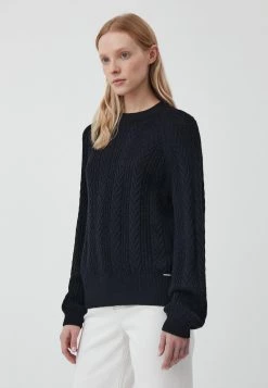 Finn Flare Strickpullover - Black | Damen -Finn Flare Verkaufsladen 3a75331fc5a6409b809f4548552e2d56