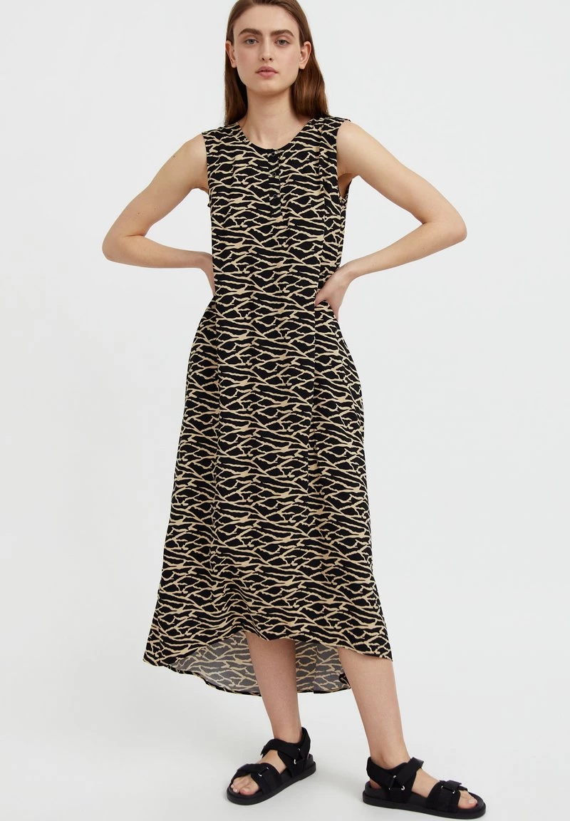 Finn Flare Damen Freizeitkleid - Black 3 Finn Flare Damen Freizeitkleid - Black